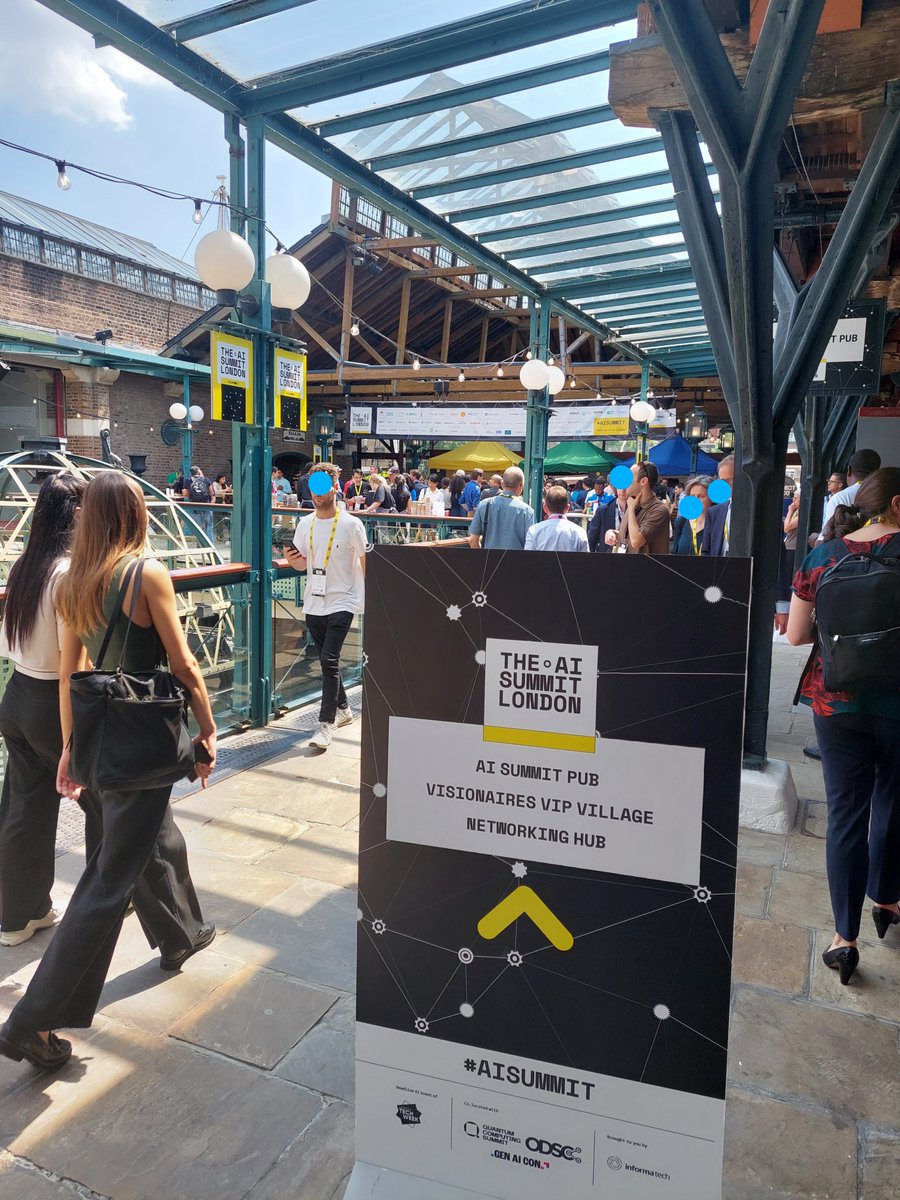 Today and tomorrow at the #AIsummit #london 👋