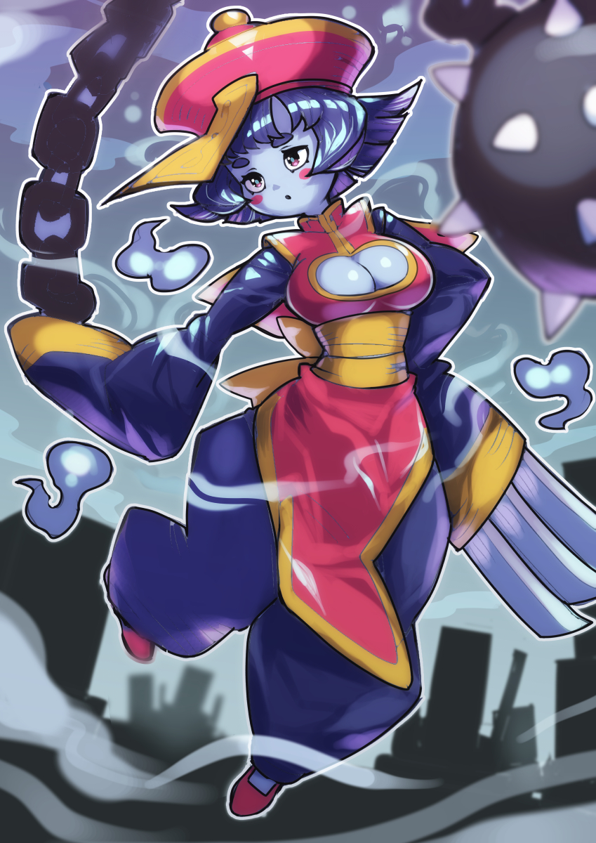 レイレイ
 #格ゲーキャラ描こうぜ #Darkstalkers