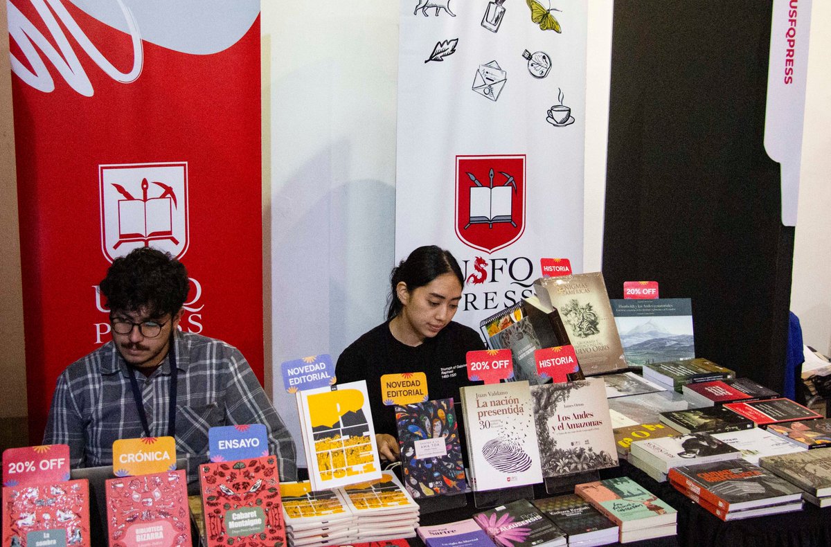 DÍA DOS‼ 

Feria del Libro  #FILPUCE2023

La producción #editorial #universitaria actualiza el debate #académico.