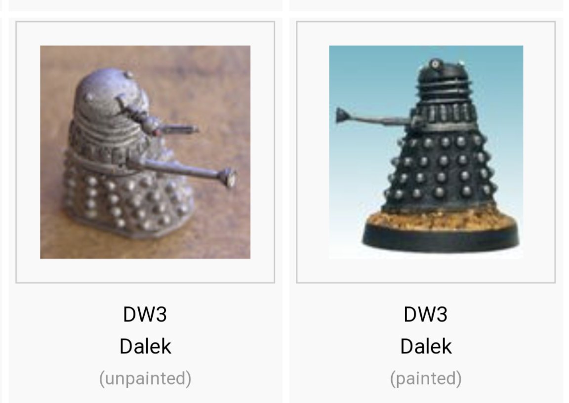 @JewelKnightJess Please don't try and guess my age...
Games Workshop daleks...