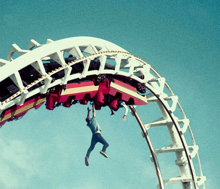 My current position on the PhD roller-coaster. 
#PhDLife #Stuck #NotGoingAnywhere