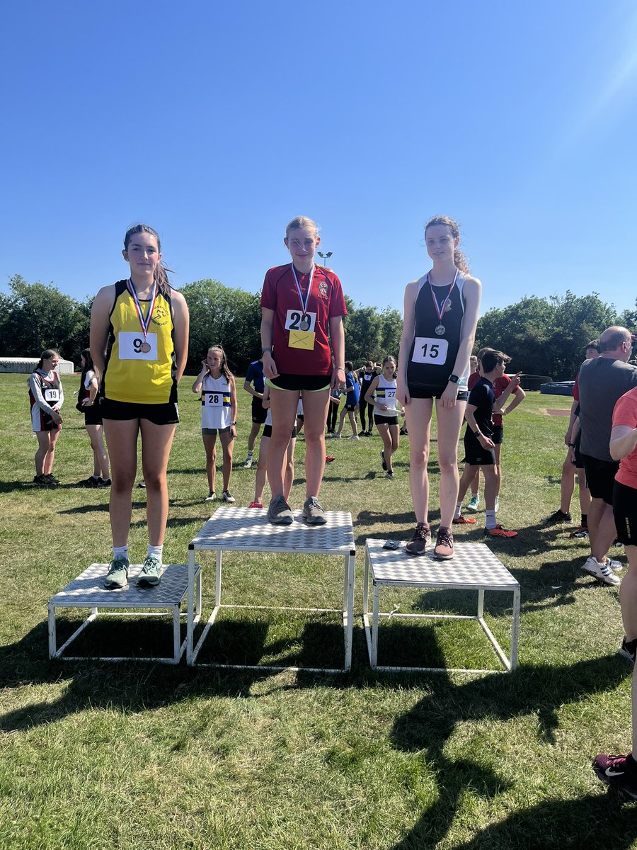 Fife Schools Athletics

Ariane has won her second medal of the day winning silver in the B girls 1500m. Well done Ariane🙂