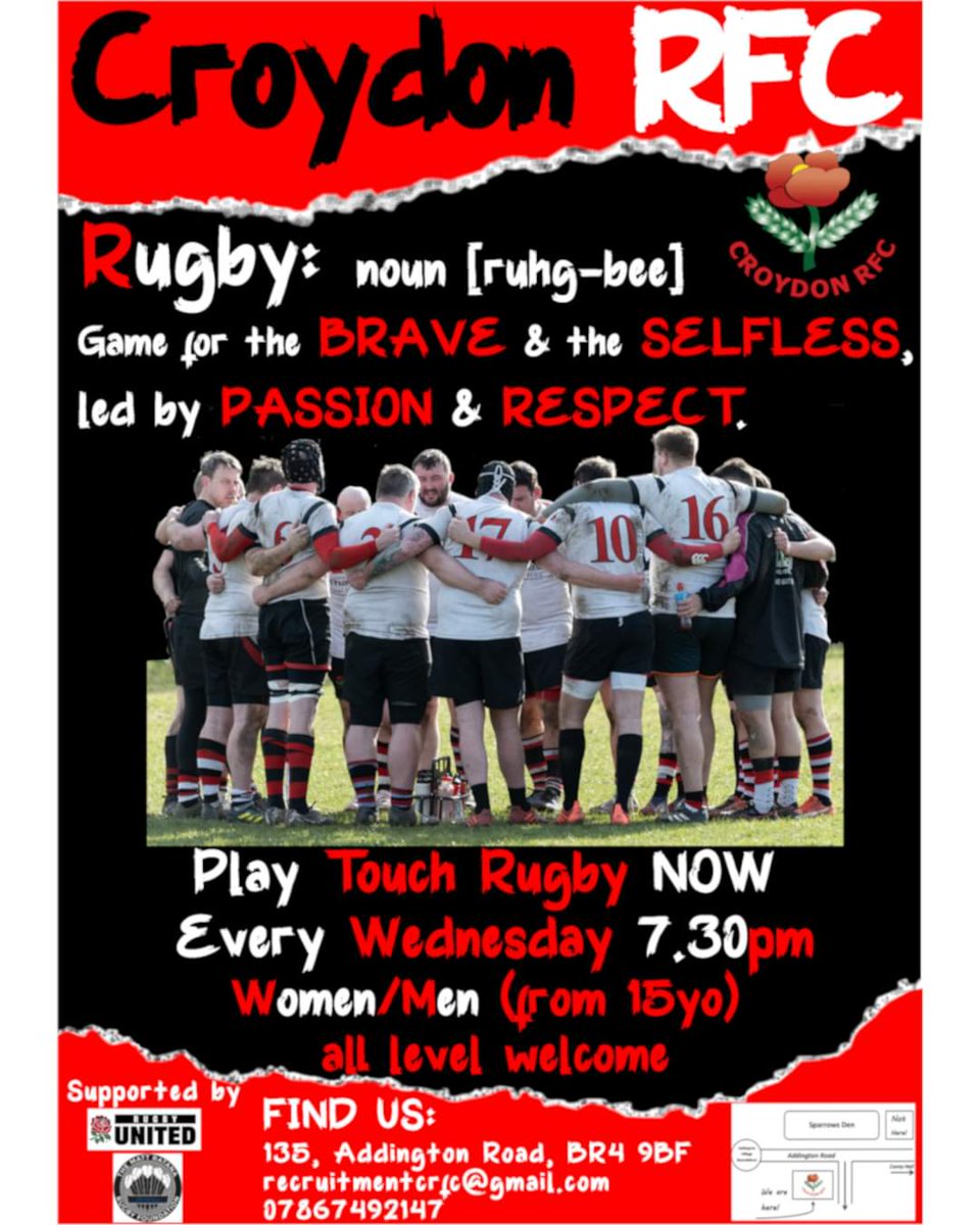 Come and join us tonight! Everyone welcome 🏈 #touchrugby