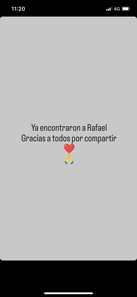 #ROSARIO ya encontraron a Rafael,gracias a todo por compartir . <a href="/emergenciasAR/">red de emergencias</a> <a href="/RosarioResponde/">Rosario Responde</a> <a href="/CalleDeRosario/">CalleDRosario</a> <a href="/TransitoRosOk/">Tránsito Rosario y más</a> <a href="/TransitoRos/">Tránsito Rosario</a> <a href="/Transito_Ros/">Transito Rosario</a> <a href="/Vfyvinseguridad/">Familiares y Víctimas de la Inseguridad - Rosario</a>