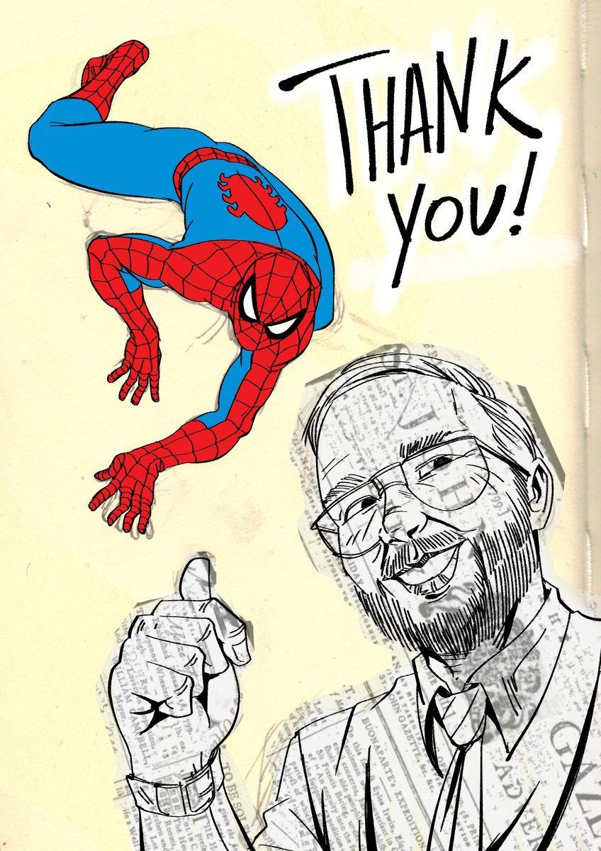 RIP John Romita Sr.
Thank you for always inspiring me with your art!

#Spiderman #JohnRomitaSr