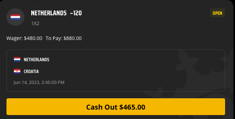 Nations League⚽️

Netherlands ML (-120), 4u

Like/RT = Tailing