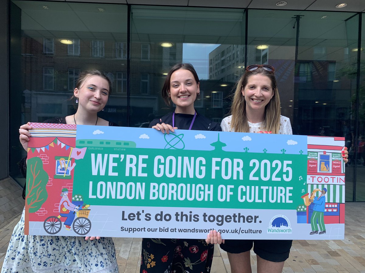 Group 64 are proud to be a part of @wandbc bid to be 2025 London Borough of Culture! #letsdothistogether