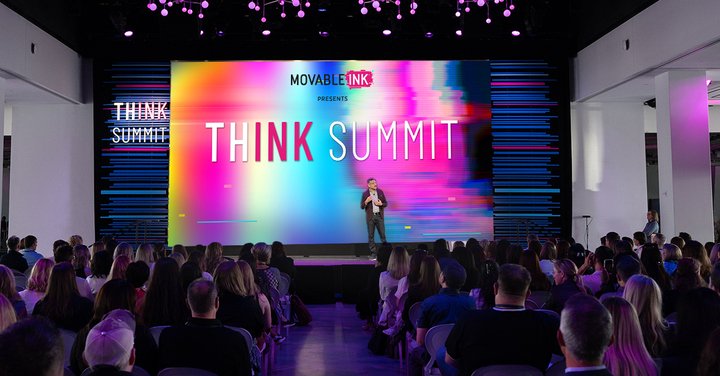 movableink's tweet photo. #ThinkSummit2023 has begun! 🚀 Movable Ink’s CEO and Co-Founder, @vivsharma, shares how marketers can use AI as a co-pilot to build out fully personalized campaigns and execute at scale.
Better. Faster. Stronger.
#ai #aipowered #aimarketing https://t.co/ywekdutbIm