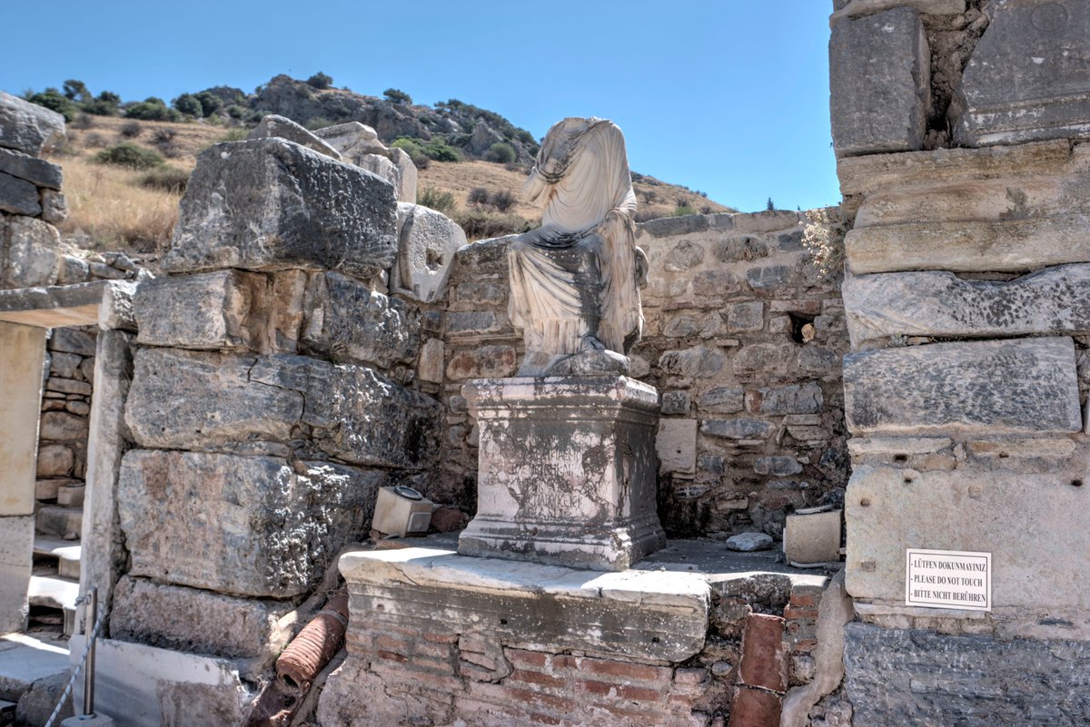 #InternationalBathDay The large building of the so-called Scholastica Baths, discovered in  1926, was constructed in the late first or the early second century CE.  P. Quintilius Valens Varius originally built the baths, and the building  is sometimes referred to as Varius Baths.