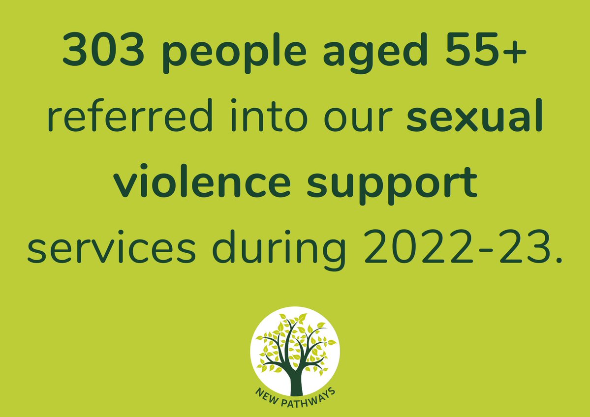 Today is #WorldElderAbuseAwarenessDay.
Older people can be victims of abuse in adulthood, including sexual abuse. Many have been victims of child sexual abuse.
We support everyone, no matter your age, no matter when it happened. We supported 303 people over 55 last year.