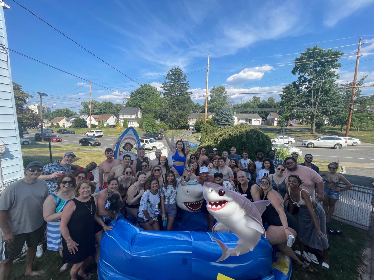 lexirosec's tweet photo. Hi @Discovery @SharkWeek ! 

My family is getting ready for our 7th annual Shark Week party and want to see if there’s a way to get some official Discovery Shark Week 2023 gear for it? 

Pictures of last year’s party - we go all out! https://t.co/fDW5FOgcDM