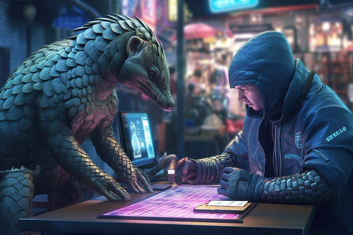 pangolindex's tweet photo. Life is Radiant on The Burrow. Diversity is welcomed. Humans co-existing with those from all worlds. Voyagers from the Bridge Chain portal.

The Pangolin are diverse themselves - coming in many shapes and forms. Abilities and paths differ but all work towards unity.

#TheBurrow https://t.co/ap4elOsy2F