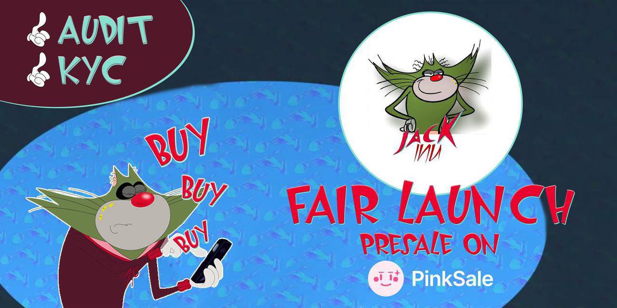 The Jack Inu official presale can be found here, don’t fall for scams. 

pinksale.finance/launchpad/0xC8…