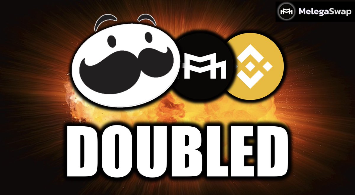 Melega Finance (@meleganza) on Twitter photo 💣🔥BOOOM! We are thrilled to announce that in 24hrs <a href="/mrpringlesbsc/">MrPRINGLES</a> DOUBLED the Farms!
✅Stake $POP - $BNB
✅Stake $POP - $MARCO
🤑Earn $MARCO
melega.finance/farms
Join $MARCO random #Airdrops
➡️Like+RT
➡️Post ur BEP-20 wallet addresss in t.me/melegacommunity 💣🔥BOOOM! We are thrilled to announce that in 24hrs <a href="/mrpringlesbsc/">MrPRINGLES</a> DOUBLED the Farms!
✅Stake $POP - $BNB
✅Stake $POP - $MARCO
🤑Earn $MARCO
melega.finance/farms
Join $MARCO random #Airdrops
➡️Like+RT
➡️Post ur BEP-20 wallet addresss in t.me/melegacommunity