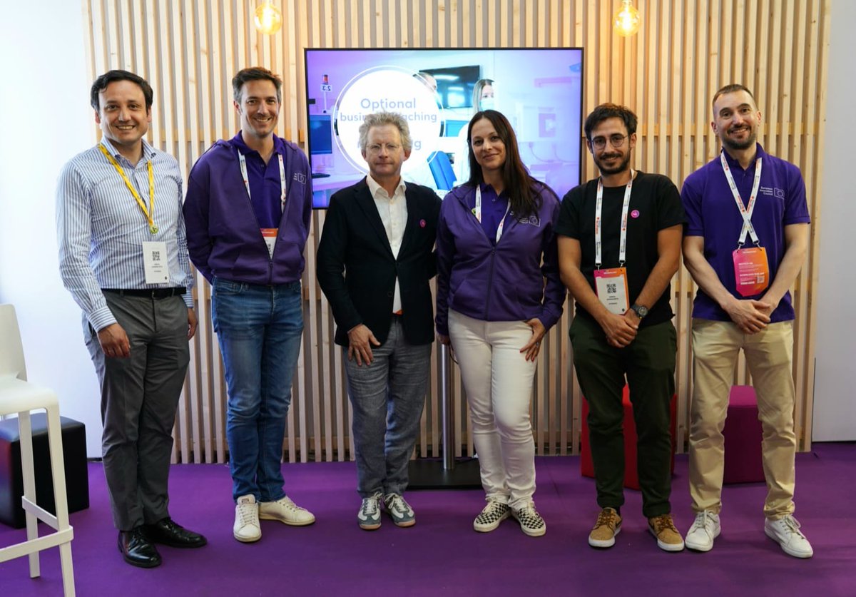 EUeic's tweet photo. Day 1 of #VivaTech ✔️

We we joined by EIC Board president, Michiel Scheffer.

Attending @VivaTech? 📍 Be sure to swing by the #EUeic stand! 👋

Catch our workshop at 14:00 CEST to learn how to apply for funding &amp; hear first hand from EIC-backed companies 🚀

See you tomorrow! https://t.co/lwTJ1km4Wu