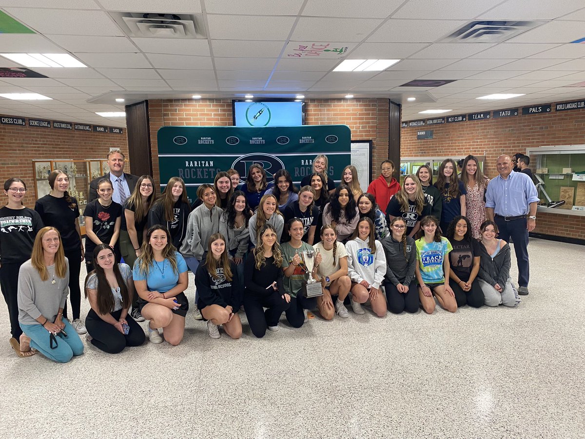Congratulations to our Girls Track and Field team winners of the Spring Principal's Cup, team with the highest GPA! Congratulations on your success inside and outside of the classroom! <a href="/RaritanHigh/">Raritan High School</a>