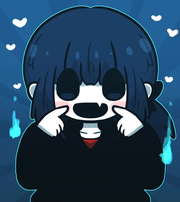 Creepy Smile.