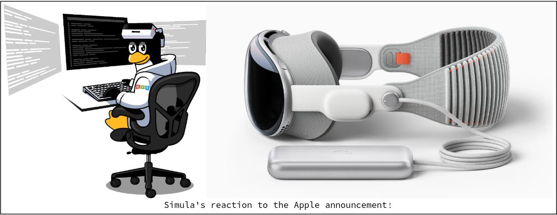 SimulaVR tweet media