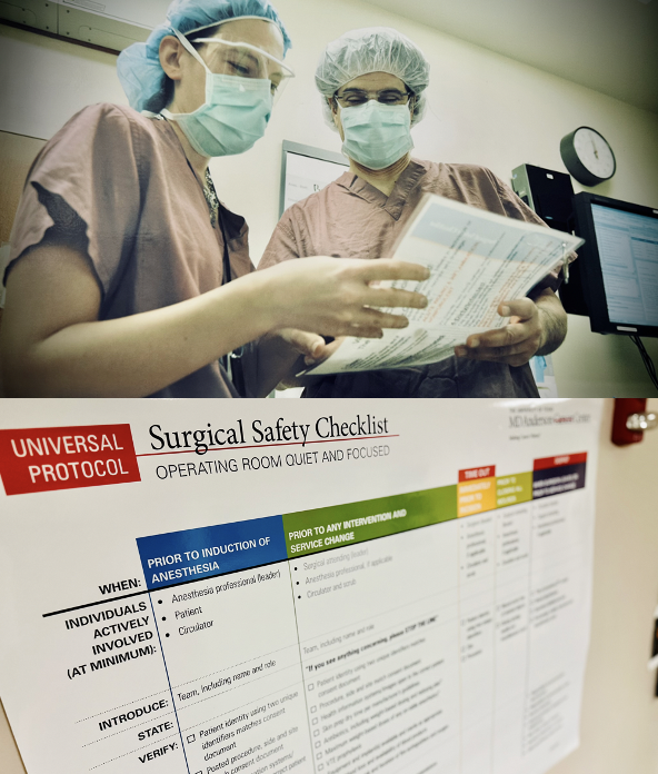 clemensmd's tweet photo. Celebrating National #TimeOut Day at @MDAndersonNews⏱️
🌟 Surgical safety checklist: a crucial tool for every patient, every surgery, every day.
✨ Enhancing patient safety and outcomes with systematic checks. Join us in raising awareness
#oncsurgery #endcancer https://t.co/YegUweLfY7