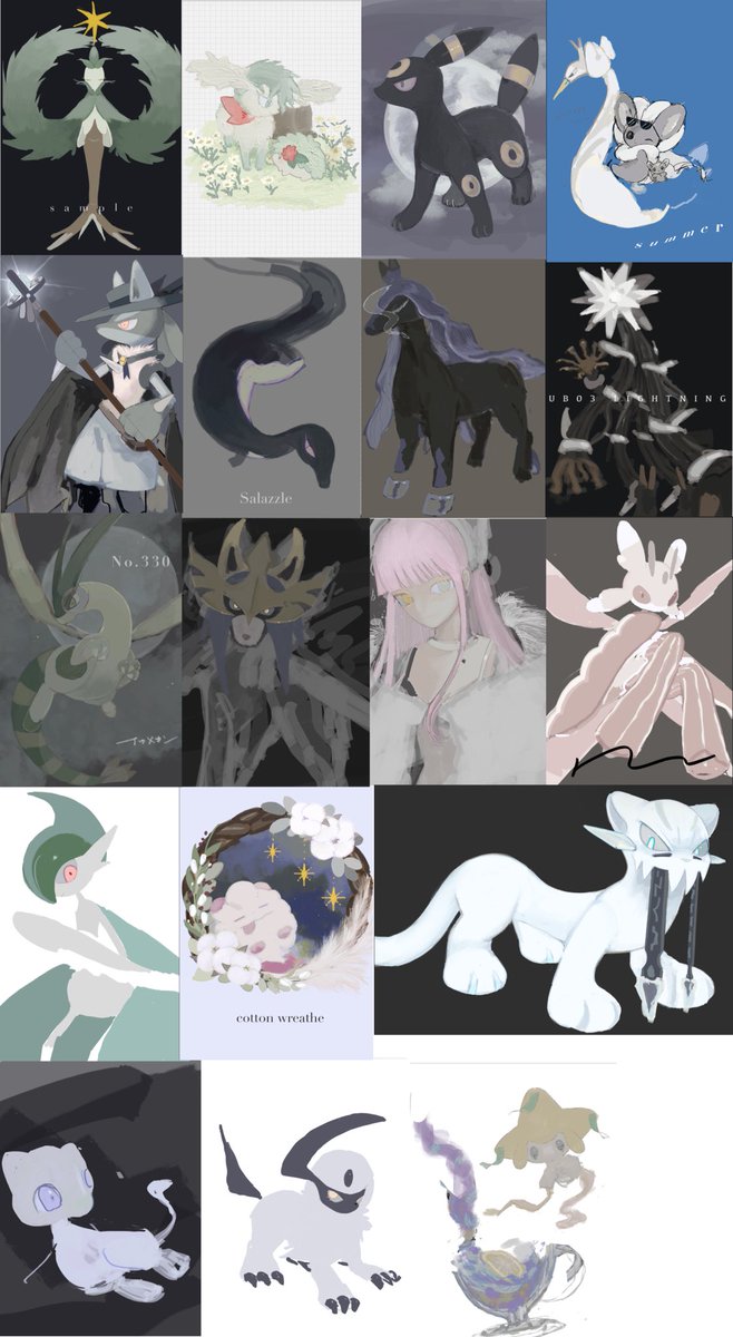 Post by ﾅﾂﾒｶﾝ@C107 南1 S 05ab on X: 途中の絵たち