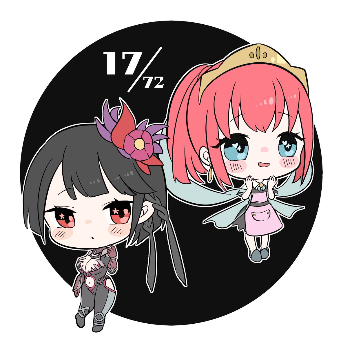 「メギドの日まで「あと17日!」」|ヨサク🎨のイラスト