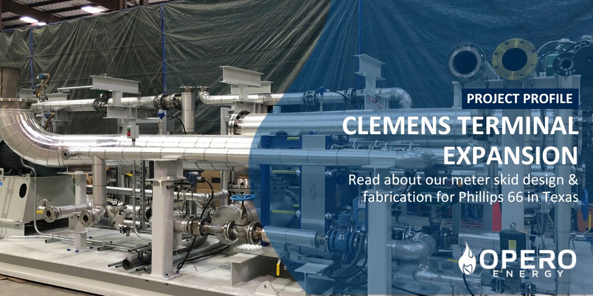operoenergy's tweet photo. #OperoEnergy expertly designed, engineered, and fabricated six #meterskids for the #Phillips66 #ClemensTerminal expansion in Texas. Read the details: https://t.co/0ieEMeuJcu
#NDE #PipeFabrication #SteelFabrication https://t.co/MSwbkGzLHB