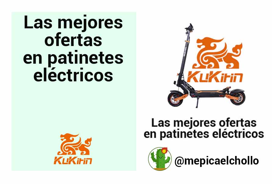 Las mejores ofertas en patinetes eléctricos en Kukirin Descubre las mejores ofertas en patinetes eléctricos en Kukirin. Una gran selección con los modelos más recomendados para moverte cómodamente por la ciudad.
Link: mepicaelchollo.com/mejores-oferta…