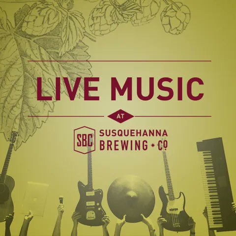 SBCbeer's tweet photo. Have you seen the band line up this week?!?
🎶 HAT TRYK on Friday will be bringing the party music
then 🎸 BON POISON on Saturday will be rocking out! 
Bands start at 7pm both nights
Dad could use a night, or 2, out... 
#SBCBeer #BrewedRight #livemusic https://t.co/dZYg9k9RGZ
