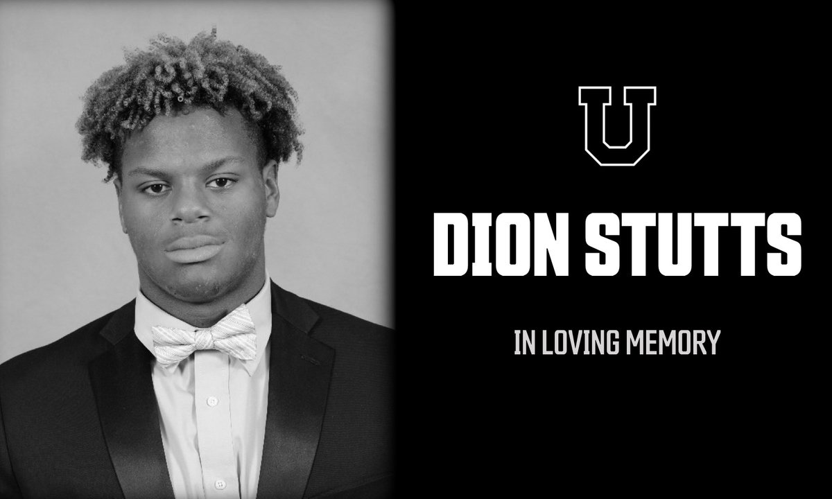Our hearts go out to the family and friends of rising senior Dion Stutts.