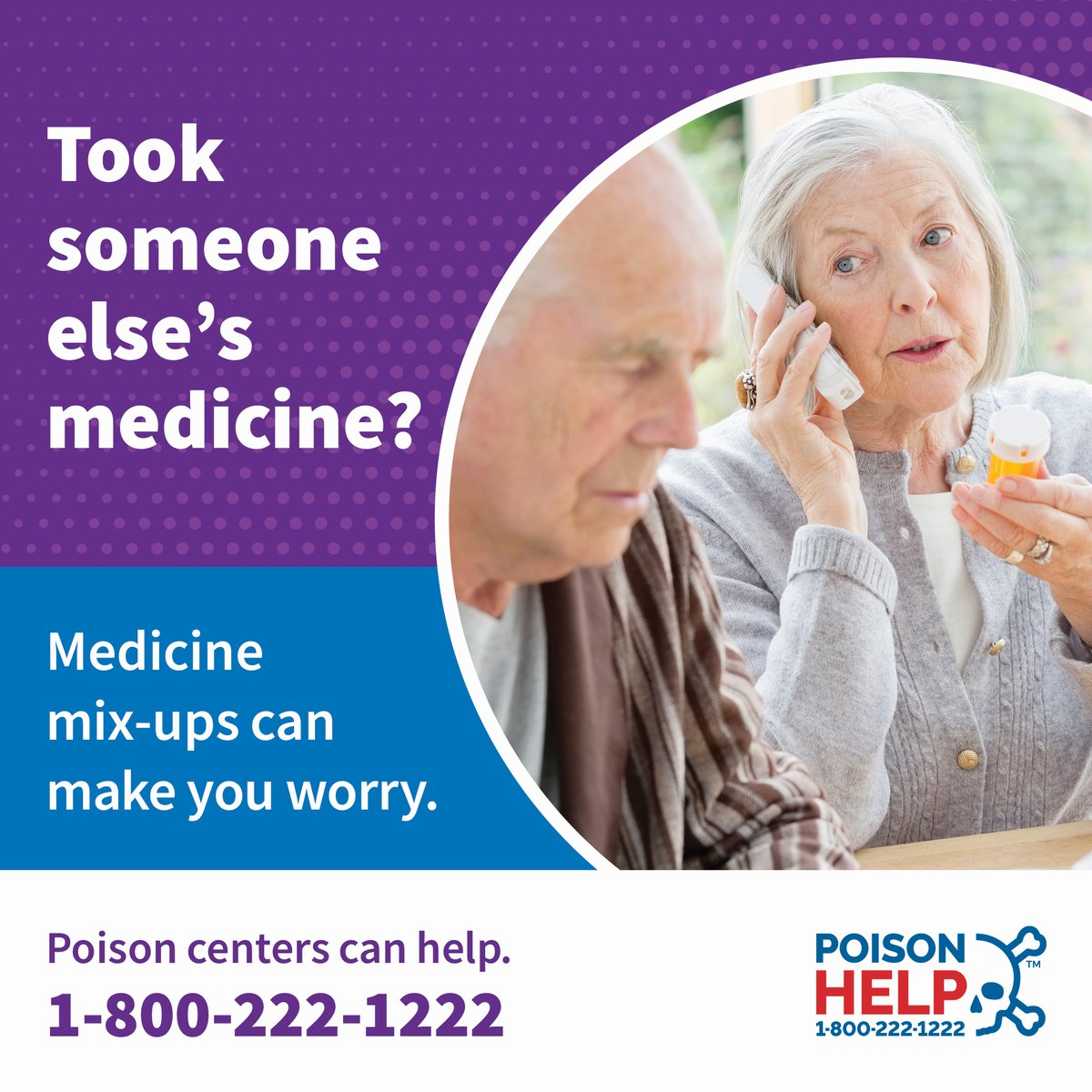 Medicine mistake? We can help: 1-800-222-1222. Our specially trained nurses and pharmacists are available 24/7/365                                #PreventPoison #PoisonHelp