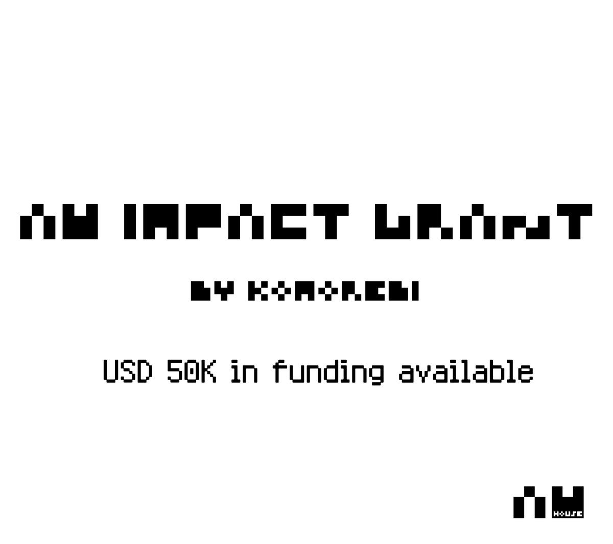Started a new AW Grant Program through the AW Impact Grant (beta) of <a href="/AW_house/">AW house</a>

"AW Impact Grant by Komorebi" Total 50K USD
aw.house/grants/aw-impa…

The idea is Grant+Future Opportunities. We can take more risks. We need more angel grantors instead of angel investors.

💡Thread👇
