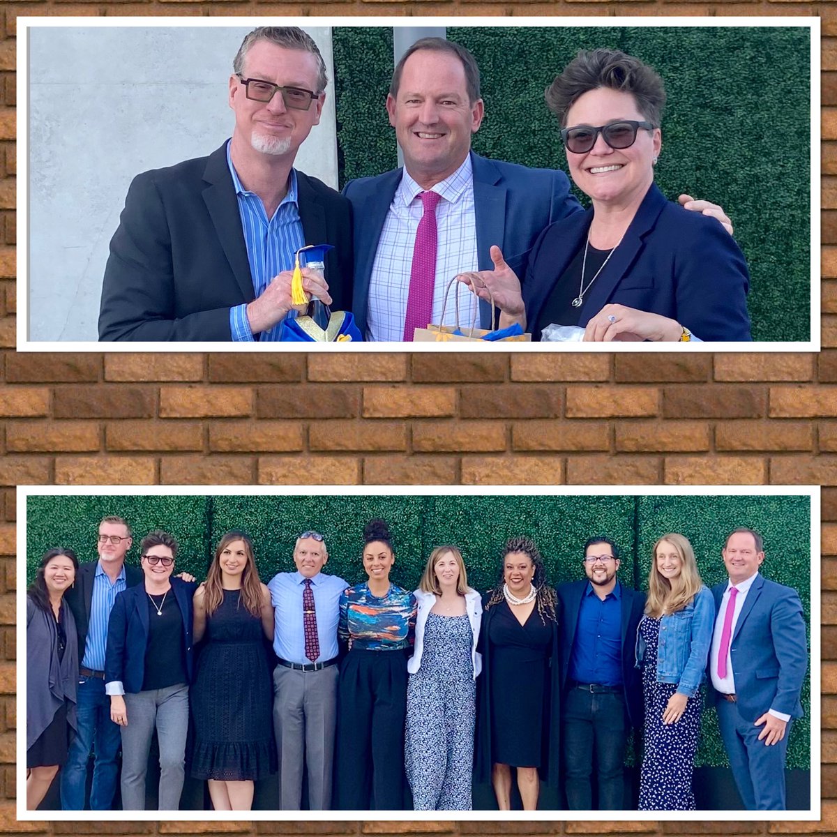 Grateful to celebrate my Doctorate graduation with my classmates and Professors at UCSD. Thank you to all who supported me on this journey!