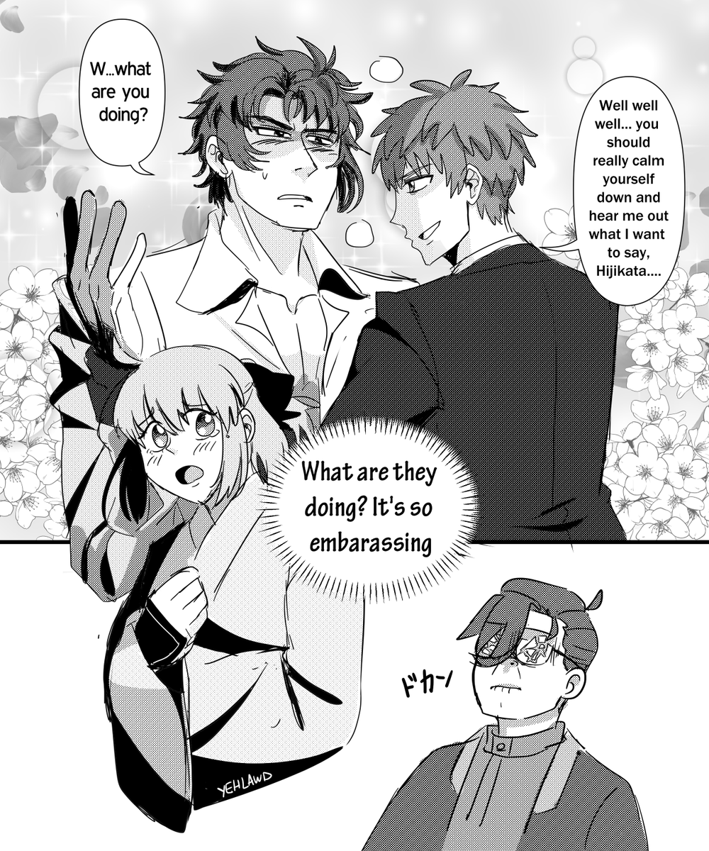 I took a step ahead for that Yaoi art meme Im very sorry #FGO #FateGO