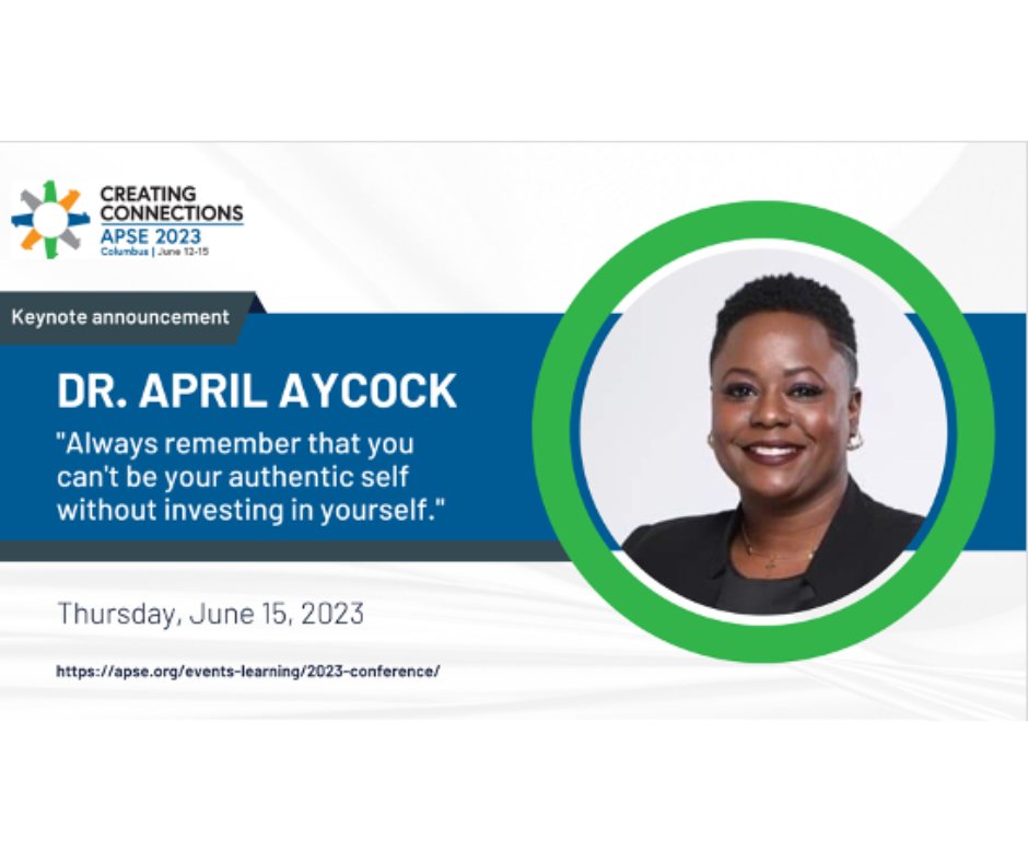 This morning's #APSE2023 keynote presentation by Keith Jones was great! But we're not done yet! Join us for the Thursday morning keynote presentation (9am EST), featuring Dr. April Aycock, online and in real time!
apse.org/2023-apse-keyn…