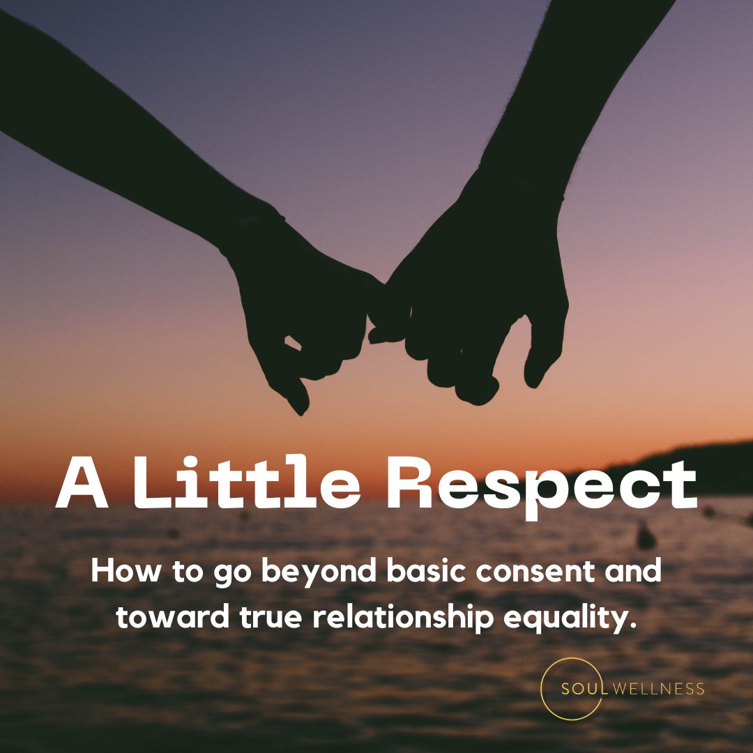 Pateints may tell me, “Help me fight my feelings. If I acknowledge them, I may have to make myself or someone else uncomfortable.” Read my article “A Little Respect” on creating communication safety for ourselves AND those around us. ow.ly/hgG550OCkxF