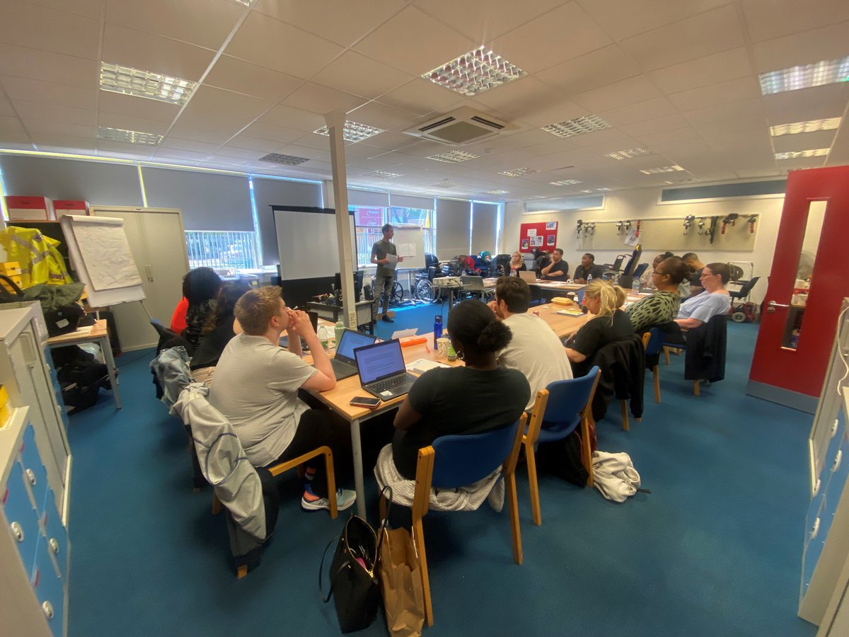 IttLeeds's tweet photo. A fun-filled, educational and busy two days delivering the @openawards Level 2 Skills for Teaching Independent Travel at @TfL in London. If your LA, school or charity are interested in this training, please DM us!  #ITT #independenttravel https://t.co/iRVtHVrGvv