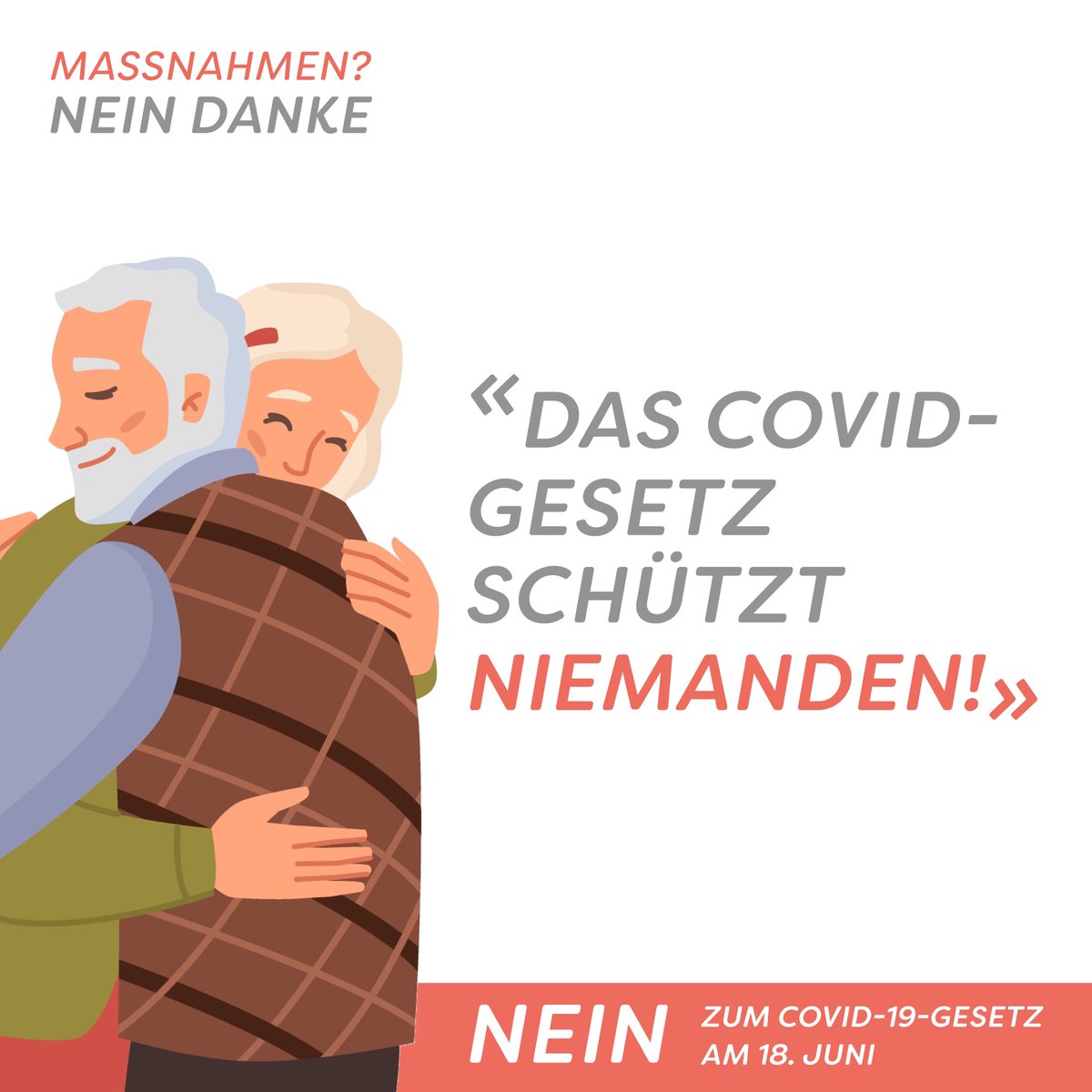 Helft alle mit, das Schweizer Volk von einem Nein zur Spaltung zu überzeugen! 🧡

🫱🏽‍🫲🏼 Jetzt die Kampagne unterstützen: massnahmen-nein.ch/unterstuetzen/