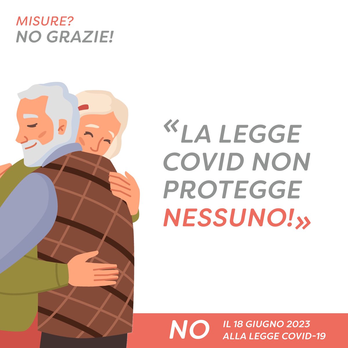 Aiutateci tutti a convincere il popolo svizzero a dire no alla divisione! 🧡

🫱🏽‍🫲🏼 Sostieni ora la campagna: misure-no.ch/sostenere/
