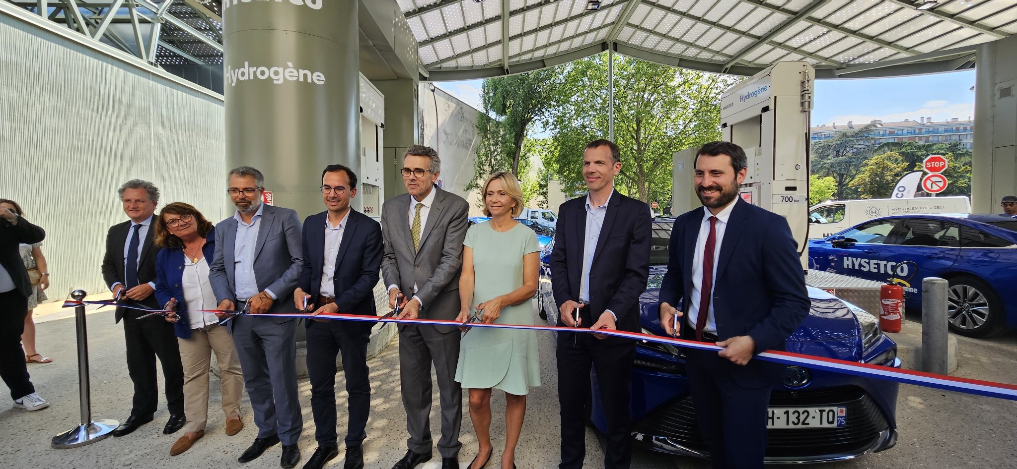 HysetCo on Twitter "⚡️ Inauguration de la plus grande station de