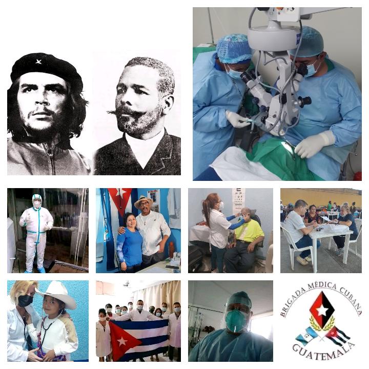 Misión Médica Cubana en Guatemala Escuintla OM 🇨🇺 🇬🇹. 
Maceo y Che por siempre.
Vivirán en nuestros corazones ♥️. 
<a href="/PresidenciaCuba/">Presidencia Cuba 🇨🇺</a> 
<a href="/MINSAPCuba/">Ministerio de Salud Pública de Cuba</a> 
<a href="/DPSHabana/">Dirección General de Salud La Habana</a> 
<a href="/Colaboracionqba/">Unidad Central de Cooperación Médica 🇨🇺</a> 
<a href="/unidad_central/">Unidad Central de Cooperación Médica</a> 
<a href="/CubacooperaGt/">Cubacoopera Guatemala</a> 
<a href="/BrigadaOm/">Brigada 🇨🇺 Operación Milagro.Escuintla,Guatemala</a> 
<a href="/CubaEmbaGuatem/">EmbaCubaGuatemala</a> 
<a href="/DrRobertoMOjeda/">Dr. Roberto Morales Ojeda</a> 
<a href="/MarihetaR/">Mariheta Cutiño Rodriguez</a> 
@DrAlexQ