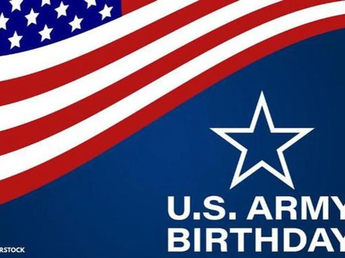 Happy Birthday <a href="/USArmy/">U.S. Army</a>