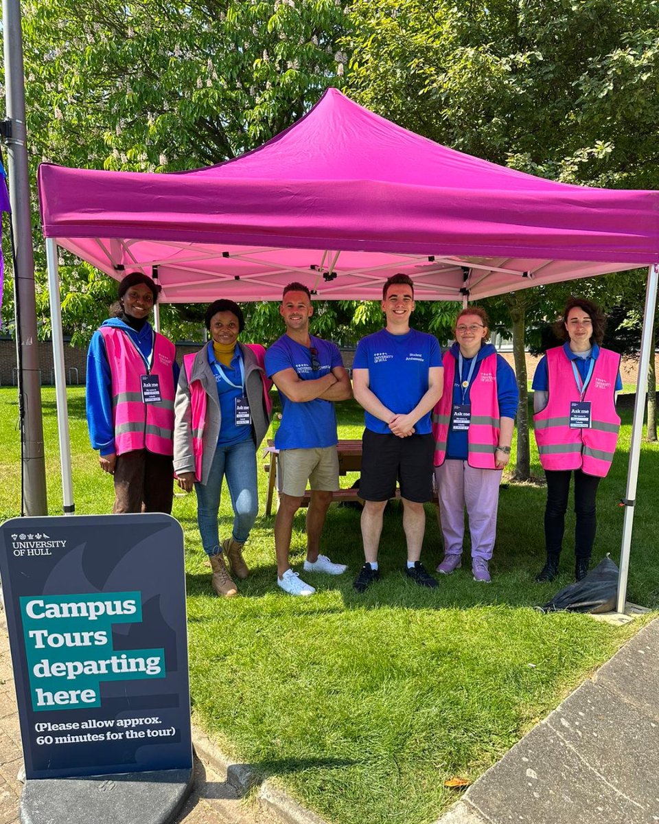 Were you on campus for our Open Day last weekend? ☀️ We hope you enjoyed exploring the University of Hull in the sun! If you missed out, don't worry - our next Open Day is less than a month away. Join us on 8th July, and see what Hull has to offer: hull.ac.uk/opendays