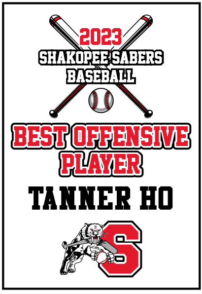 Congratulations to Tanner Ho for being voted our team's Co-MVP and Best Offensive Player of the season.