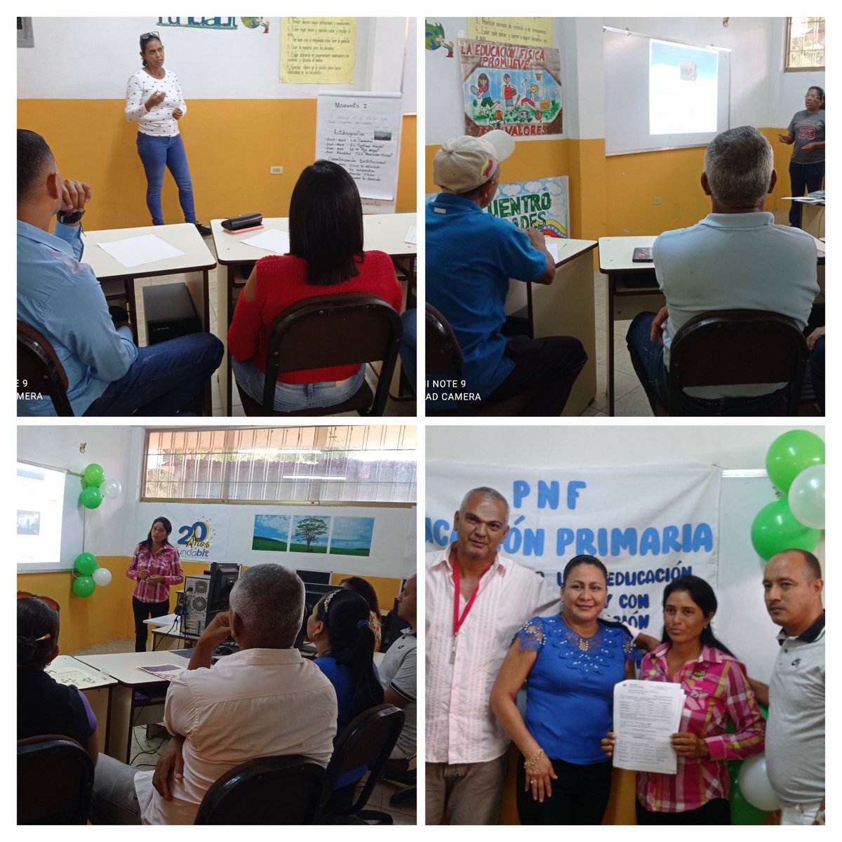 #SomosFundabit #CbitMonseñorCrespo Socialización de trabajos de Grado de los diferentes PNF de la UNEM Samuel Robinson. San José de Guaribe Estado Guarico