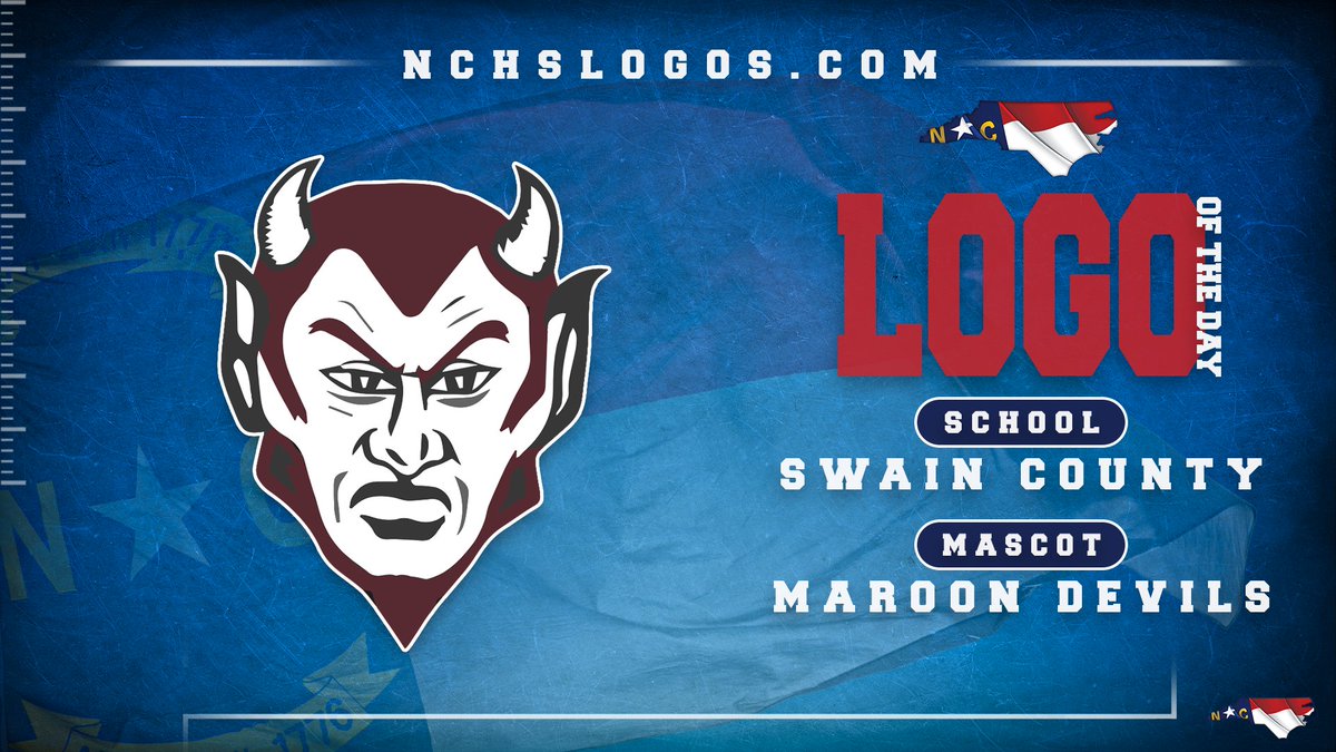 Our #NCHSLogoOfTheDay takes us out West to Bryson City in the⛰️⛰️ to ✔️out the Swain County Maroon Devils #MaroonMachine 

@Maroon_Machine @SoccerSwain @GolfSwain @SwainFootball @SwainCountyFB @SwainHighSchool

nchslogos.com/swaincounty_ma…

#nchsfb #nchshoops