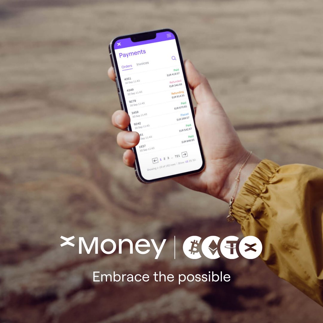 Intuitive. Simple. Possible. 

xmoney.com/crypto-pay