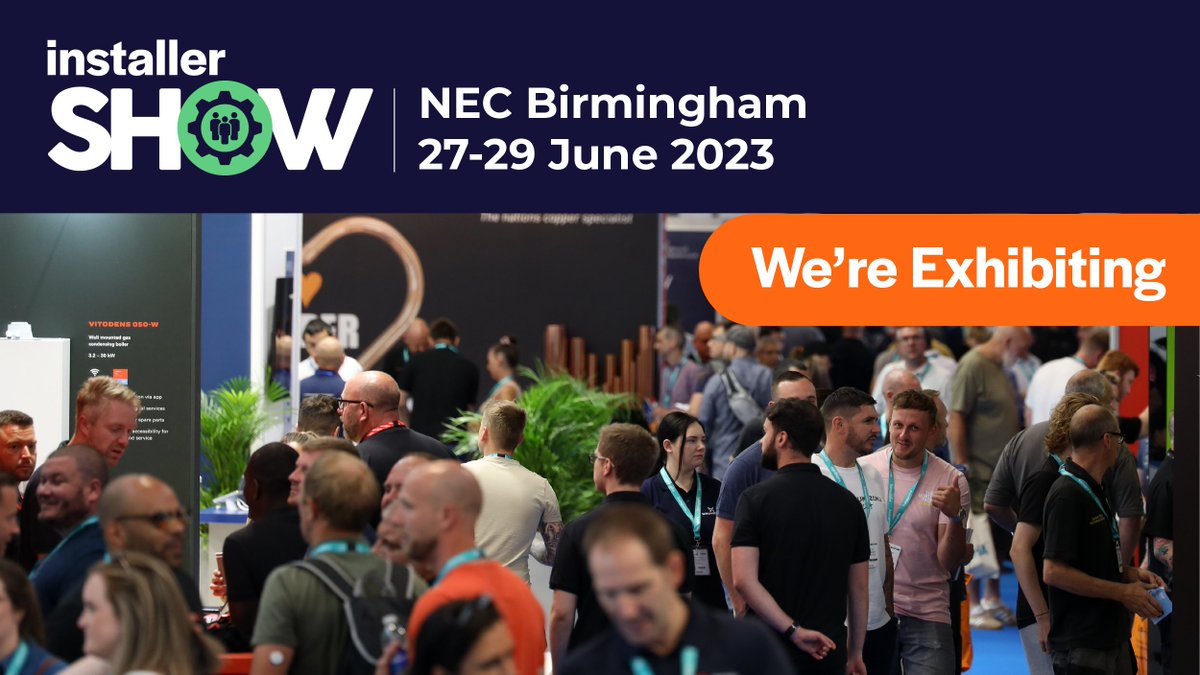 We'll be exhibiting at the @Installer_Show 2023 on stand B122!

📆 27th -29th June

📍 NEC, Birmingham

Have you got your tickets yet?

Register for your free ticket here: bit.ly/3WG65Ul 

#JTLApprenticeships