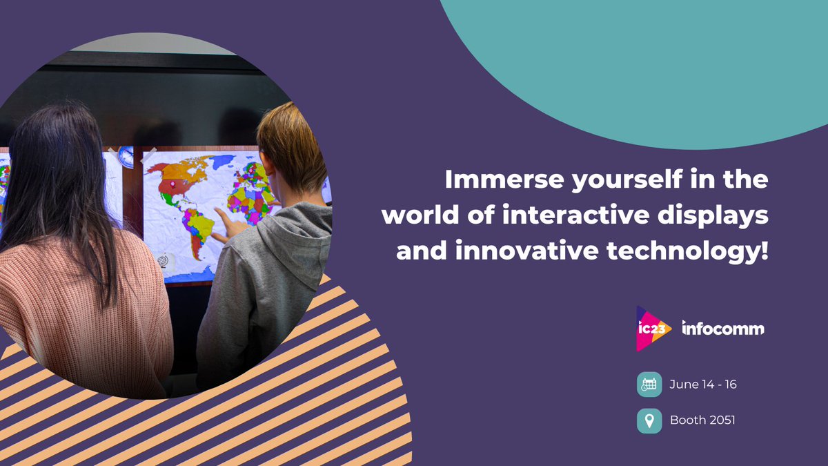 We're thrilled to be present at #InfoComm2023, proudly supporting @getcleartouch! 🎉

Visit booth 2051 and immerse yourself in the world of interactive displays and innovative technology! 🖥️✨

#NUITEQ #ClearTouch #InfoComm2023 #InteractiveDisplays #InnovativeTechnology