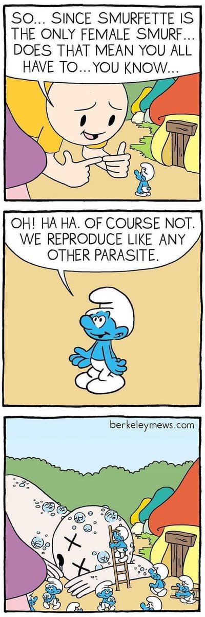 This is why smurfs are not so cute