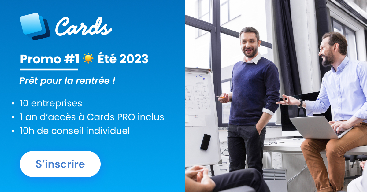 cards micro-learning (@cards_learning) on Twitter photo 2 derniers jours pour s'inscrire au programme "Prêt pour la rentrée !"  🚀
L'objectif est clair : vous permettre de lancer votre propre académie de contenus courts & mémorables pour septembre 2023.
👉 À vous de jouer : lnkd.in/eFFa4dp8
Rejoignez notre 1ère promo 2 derniers jours pour s'inscrire au programme "Prêt pour la rentrée !"  🚀
L'objectif est clair : vous permettre de lancer votre propre académie de contenus courts & mémorables pour septembre 2023.
👉 À vous de jouer : lnkd.in/eFFa4dp8
Rejoignez notre 1ère promo